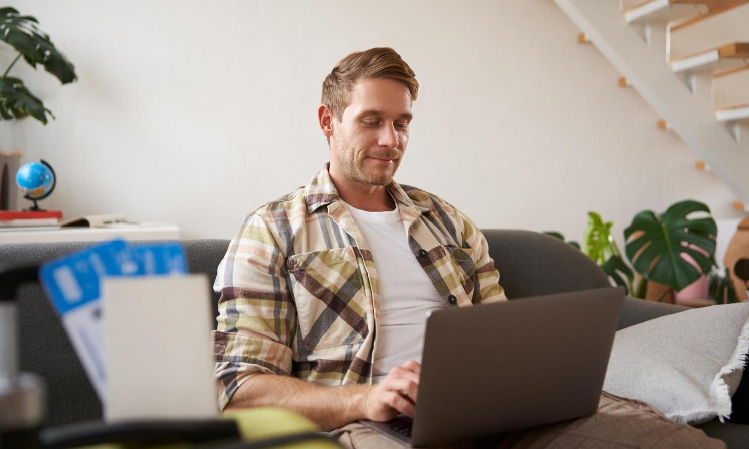 Development team working on blockchain architecture and smart contract deployment